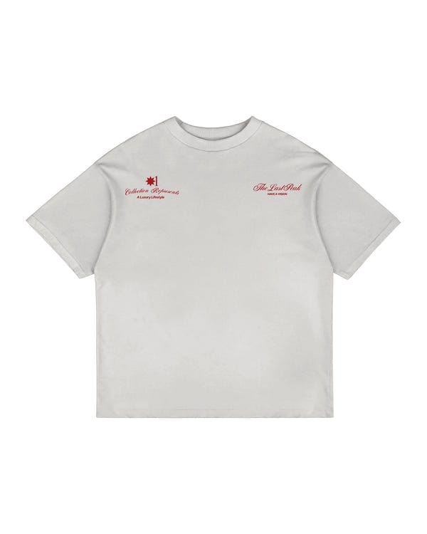 The Last Peak — RED OFFWHITE T-SHIRT (Unisex)