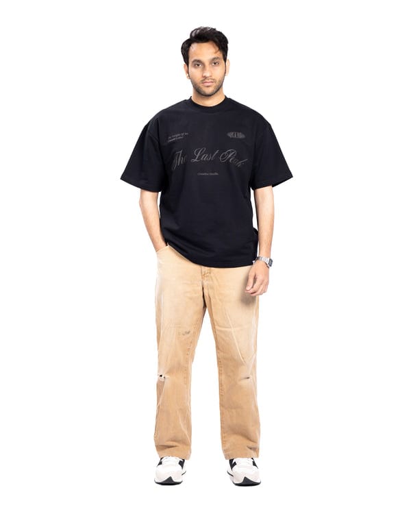 The Last Peak — BLACK UNSENT LETTER T-SHIRT (Unisex)