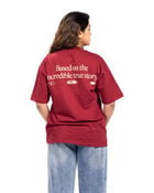 MAROON STORY T-SHIRT (Unisex) view 7