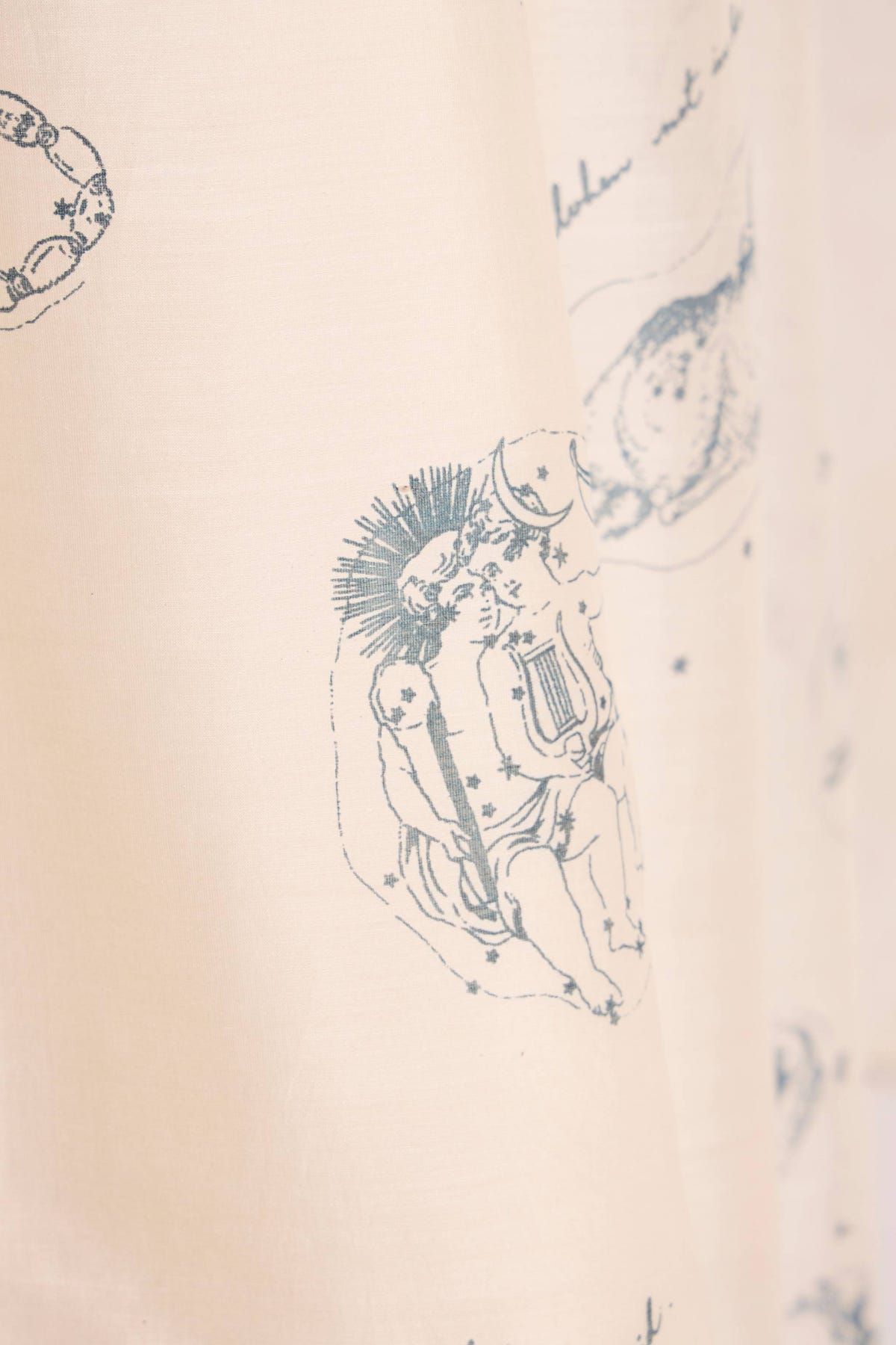 Mizar Zodiac Print Handwoven Dress - image 13