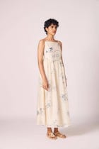 Mizar Zodiac Print Handwoven Dress view 3