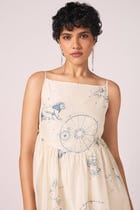 Mizar Zodiac Print Handwoven Dress view 4