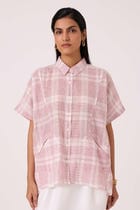 Sibyl Checkered Handwoven Shirt view 1