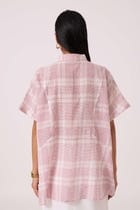 Sibyl Checkered Handwoven Shirt view 13