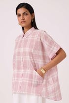 Sibyl Checkered Handwoven Shirt view 2