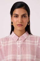 Sibyl Checkered Handwoven Shirt view 4