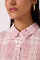 Sibyl Checkered Handwoven Shirt view 5