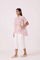 Sibyl Checkered Handwoven Shirt view 9