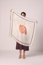 Cancer Printed Satin Scarf view 1