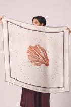 Cancer Printed Satin Scarf view 2