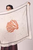 Cancer Printed Satin Scarf view 3