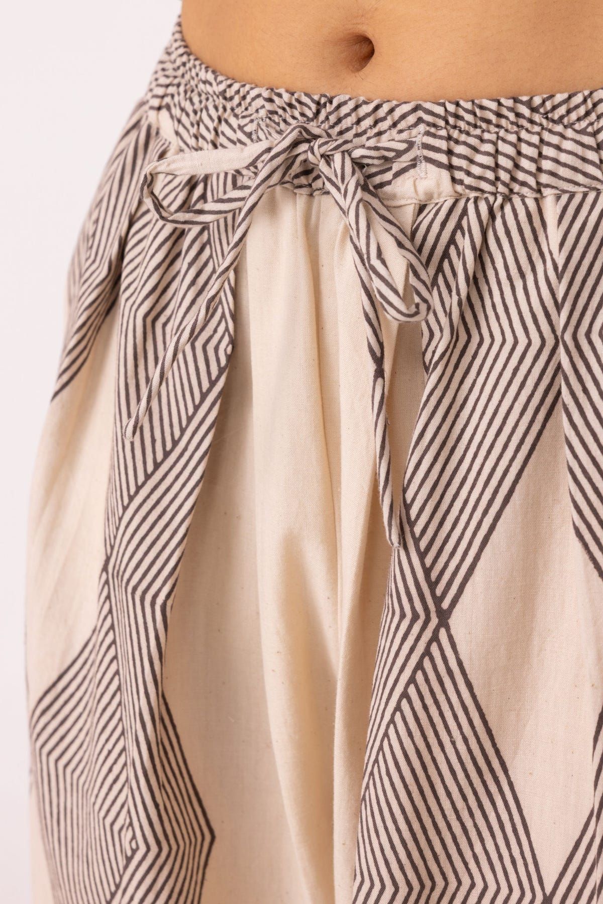 Sonja Hand Printed Barrel Pants - image 5