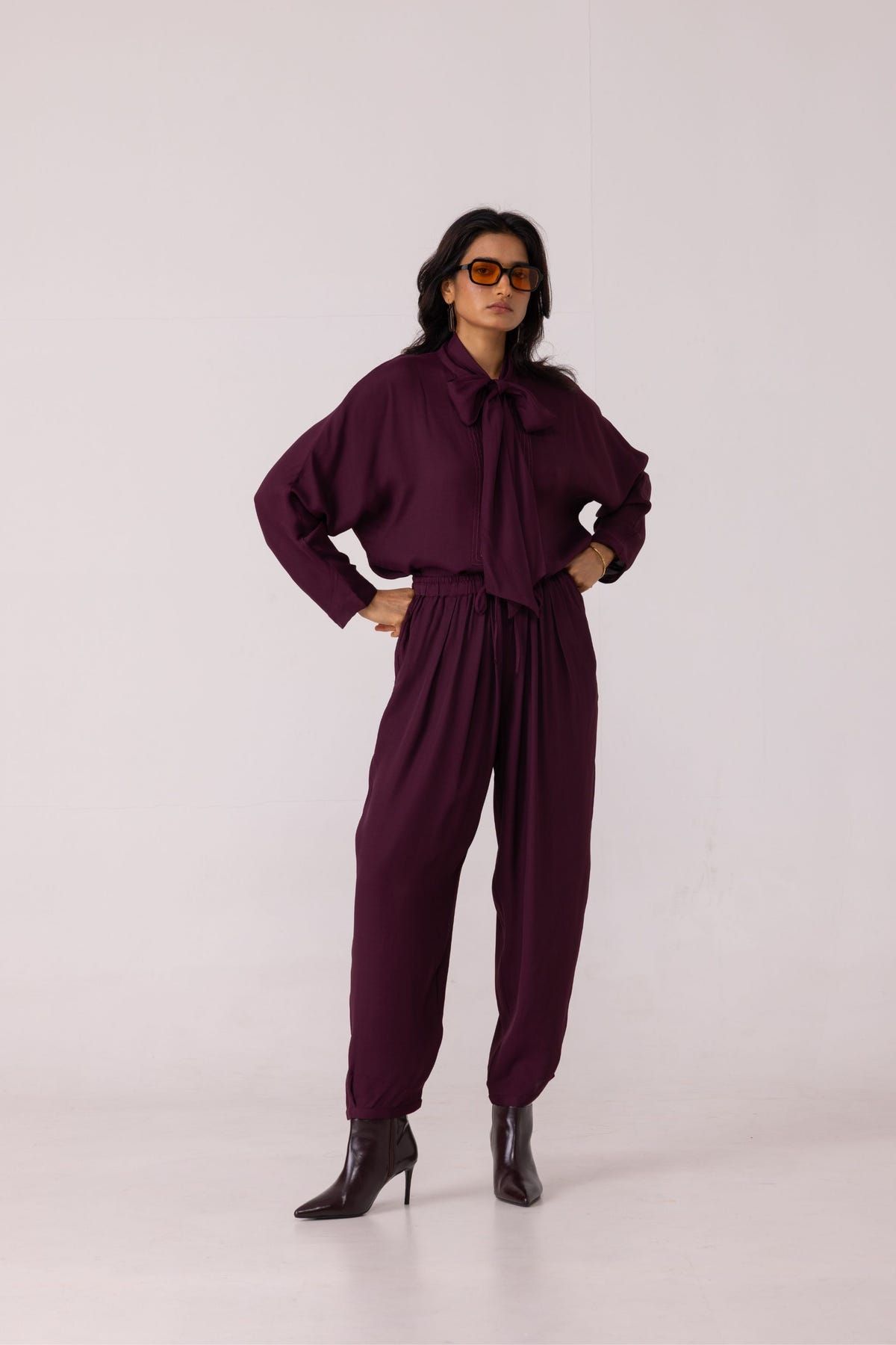 Sonja Wine Barrel Pants - image 1