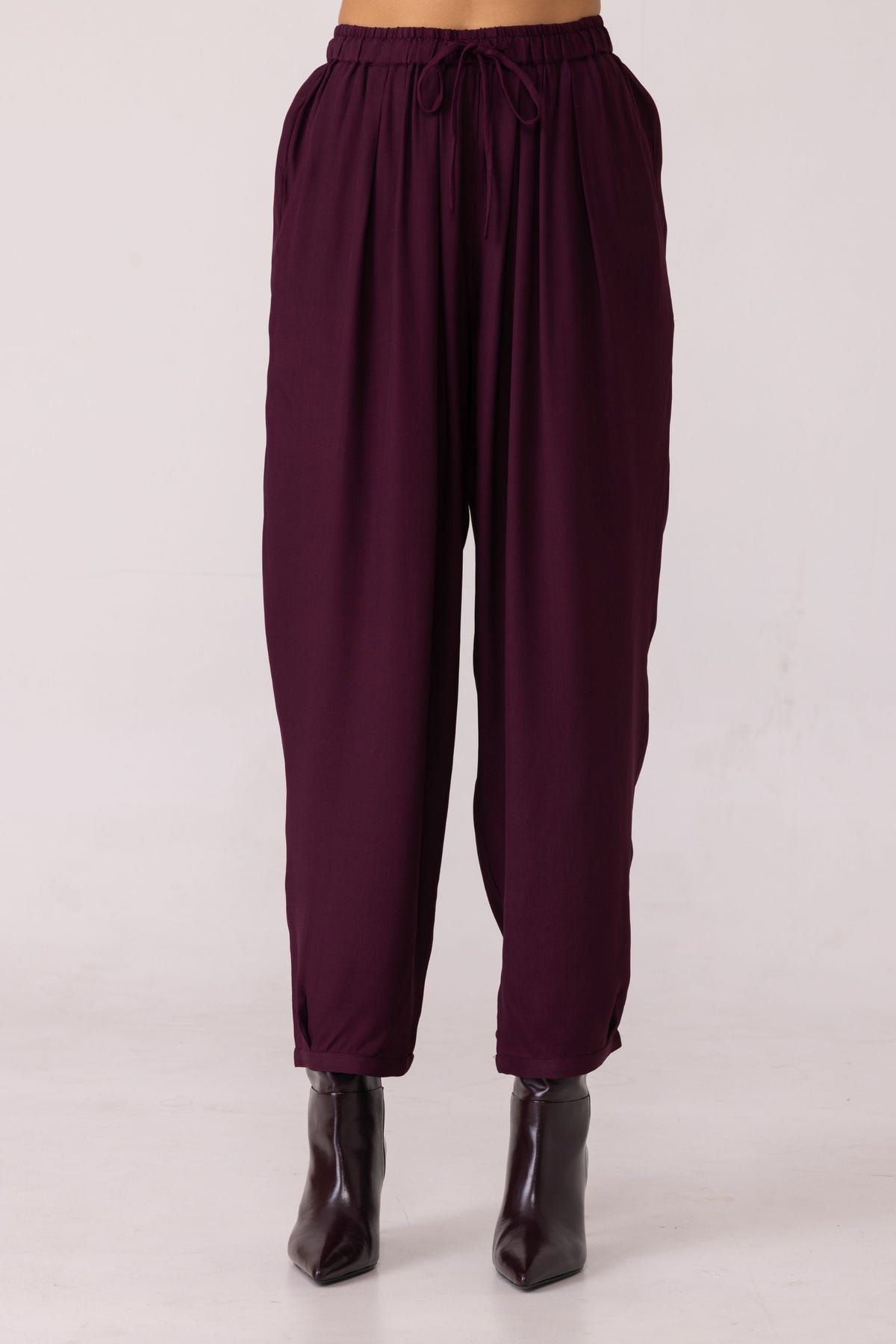Sonja Wine Barrel Pants - image 2