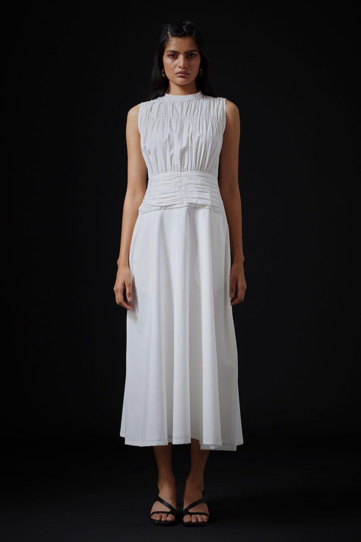 Shae Dress - Blanc - image 1