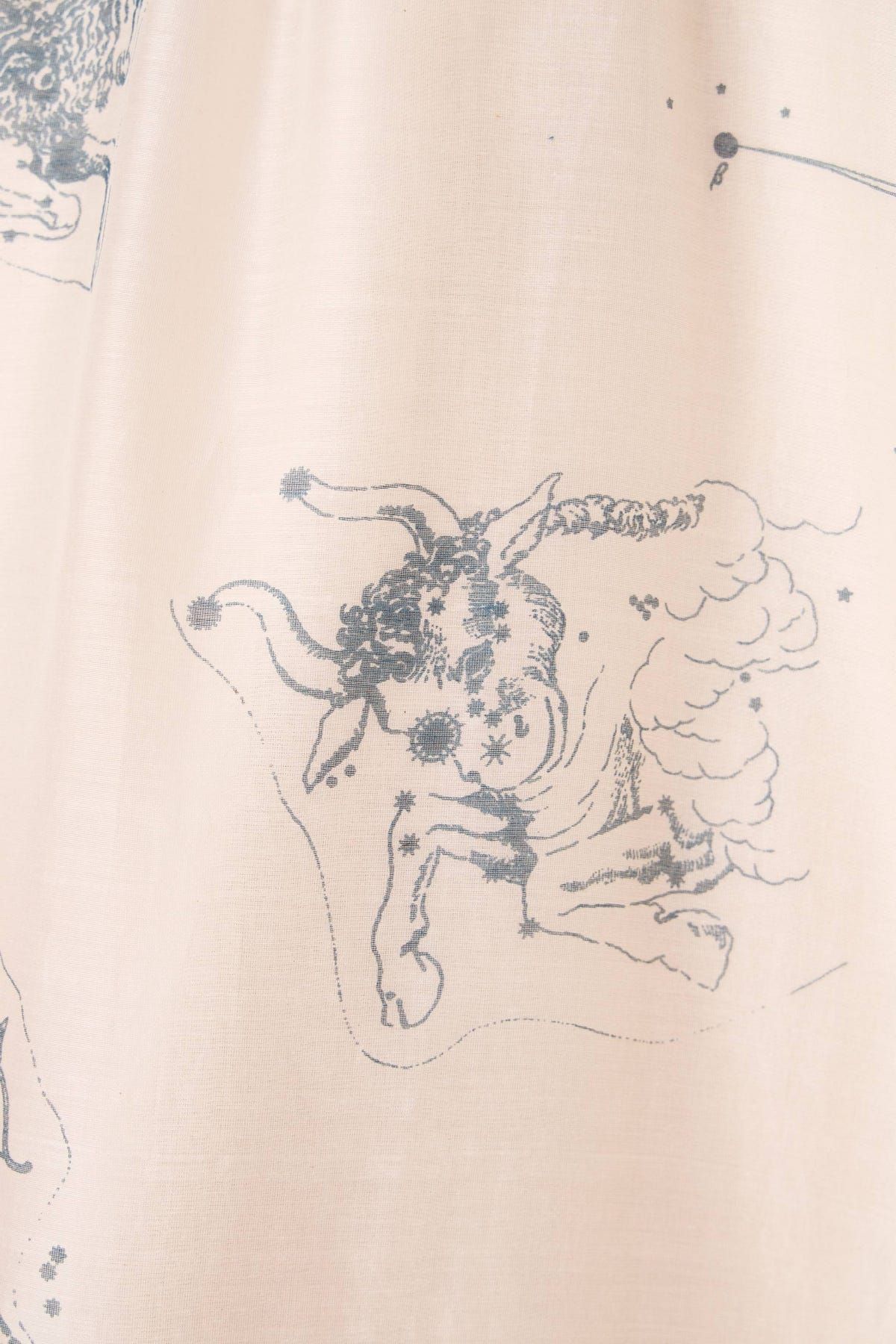 Cheryl Zodiac Print Handwoven Dress - image 11