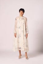 Cheryl Zodiac Print Handwoven Dress view 14