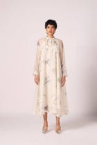 Cheryl Zodiac Print Handwoven Dress view 2