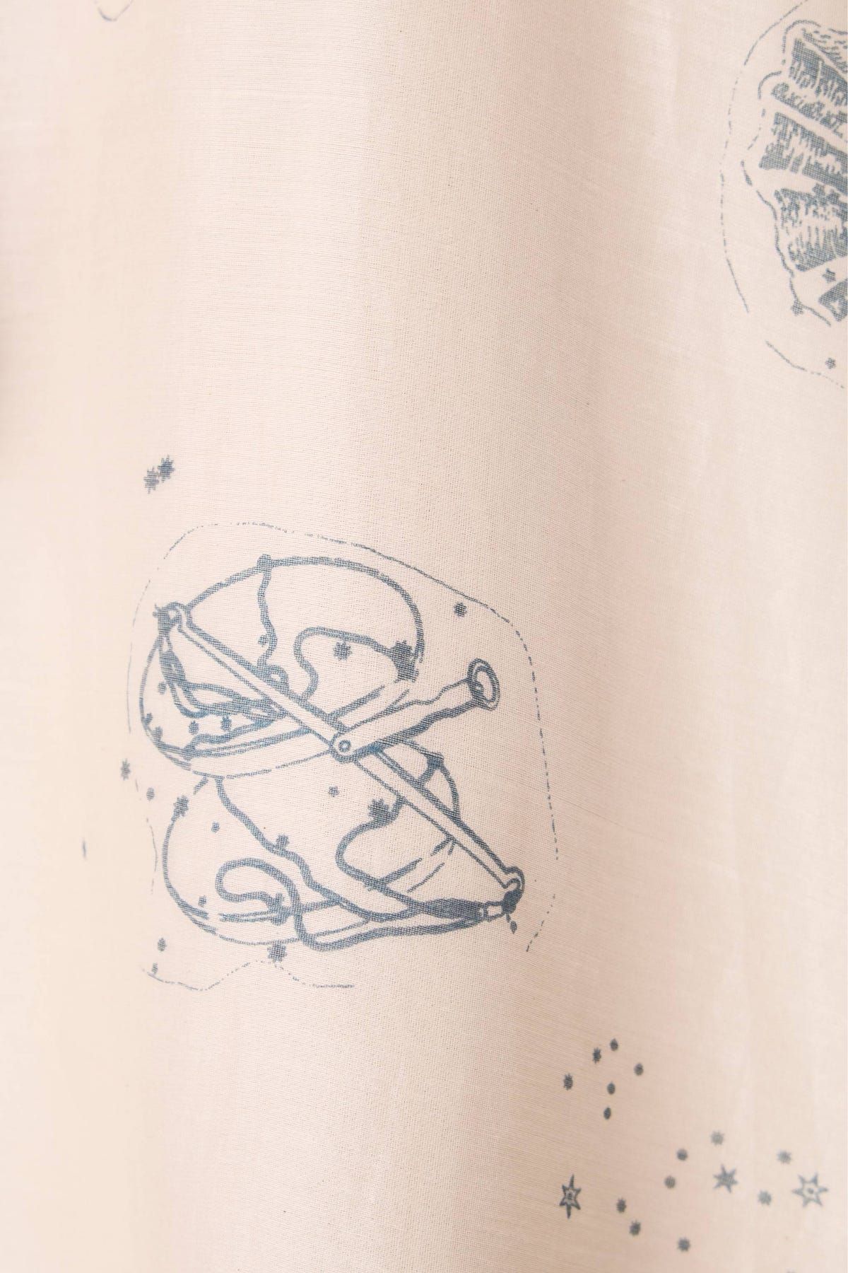 Cheryl Zodiac Print Handwoven Dress - image 10