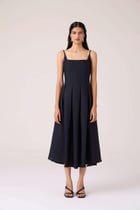 Eos Black Midi Dress view 1