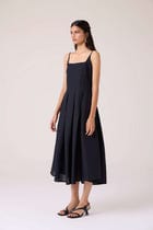 Eos Black Midi Dress view 2