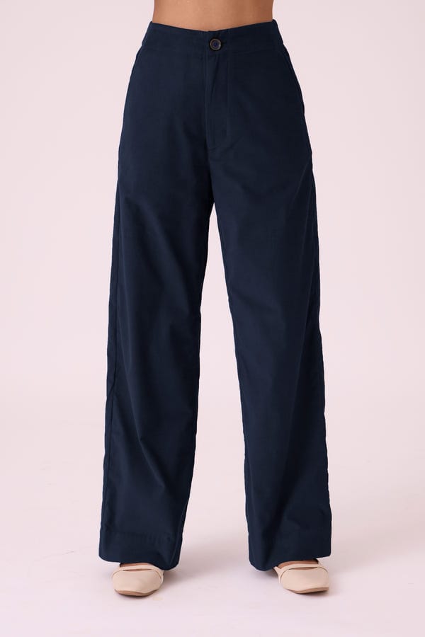 The Summer House — Hatchi Blue Needlecord Pants