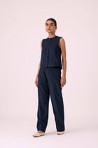 Hatchi Blue Needlecord Pants view 7