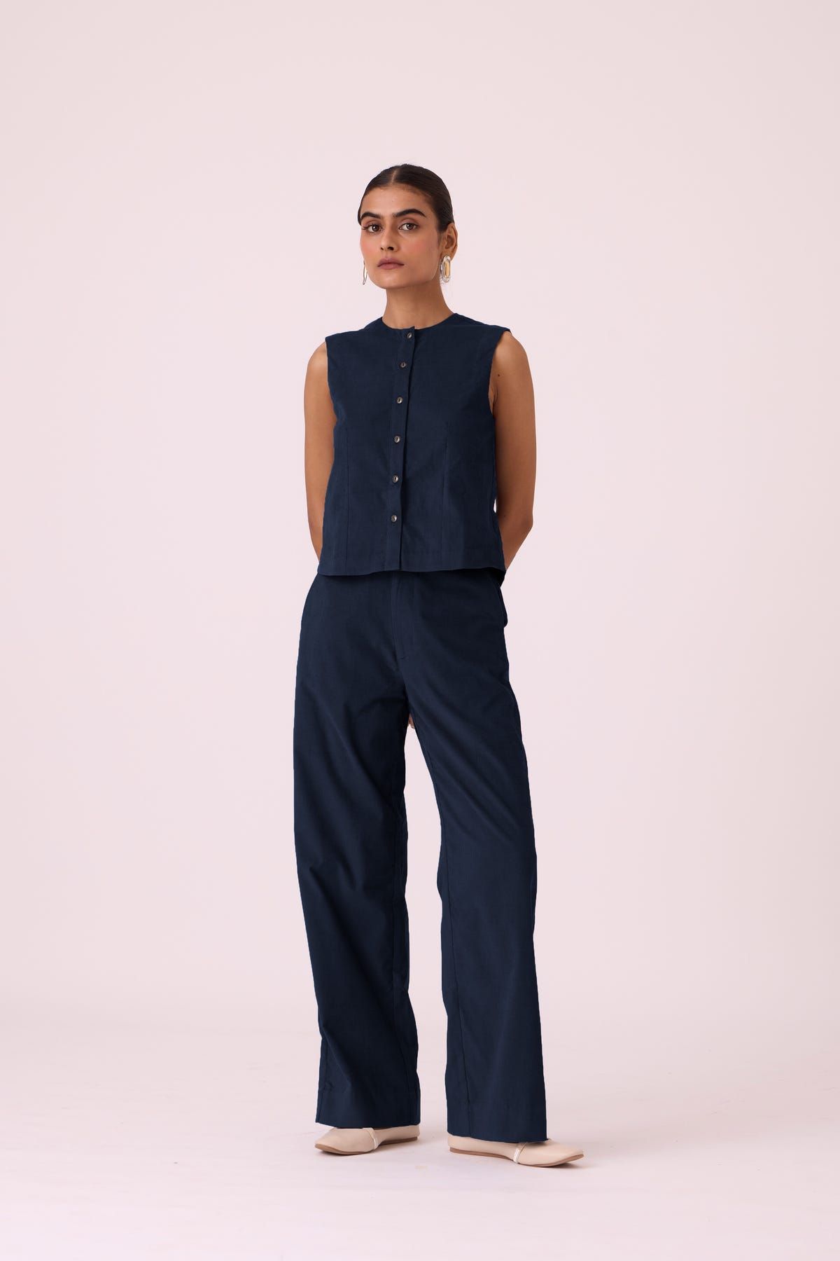 Hatchi Blue Needlecord Pants - image 8