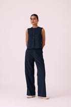 Hatchi Blue Needlecord Pants view 8