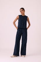 Hatchi Blue Needlecord Pants view 9