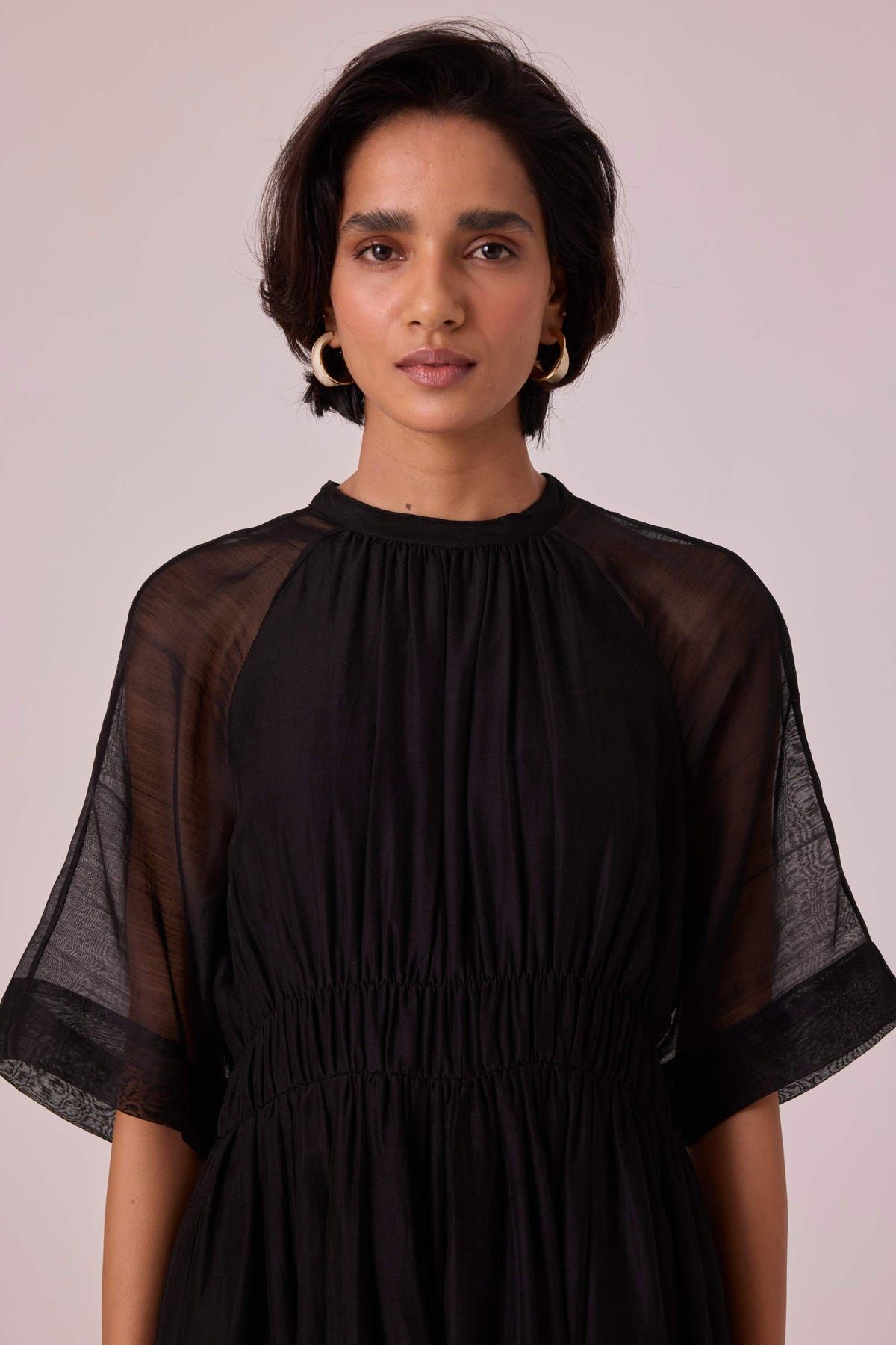 Arha Black Handwoven Dress - image 4