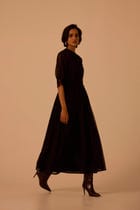 Arha Black Handwoven Dress view 9
