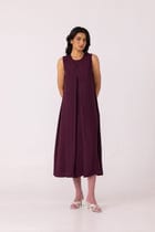 Brooke Wine Midi Dress view 1
