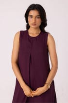 Brooke Wine Midi Dress view 5
