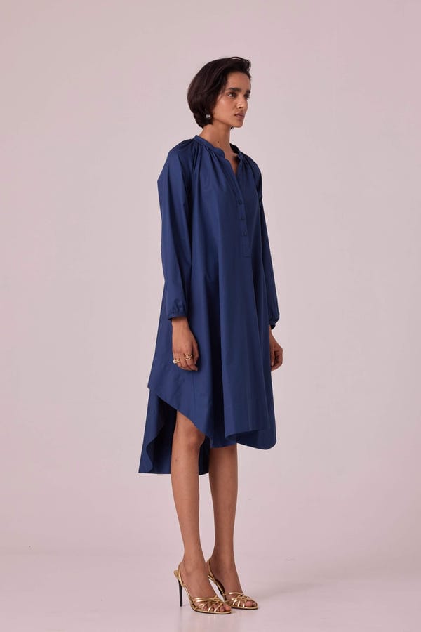 The Summer House — Woodstock Blue Tent Dress