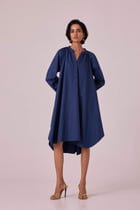 Woodstock Blue Tent Dress view 4