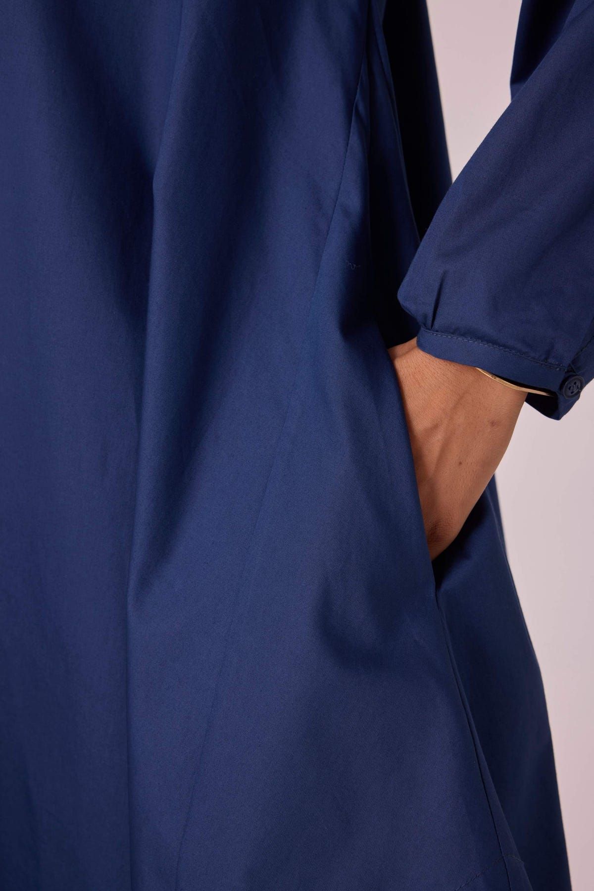 Woodstock Blue Tent Dress - image 7