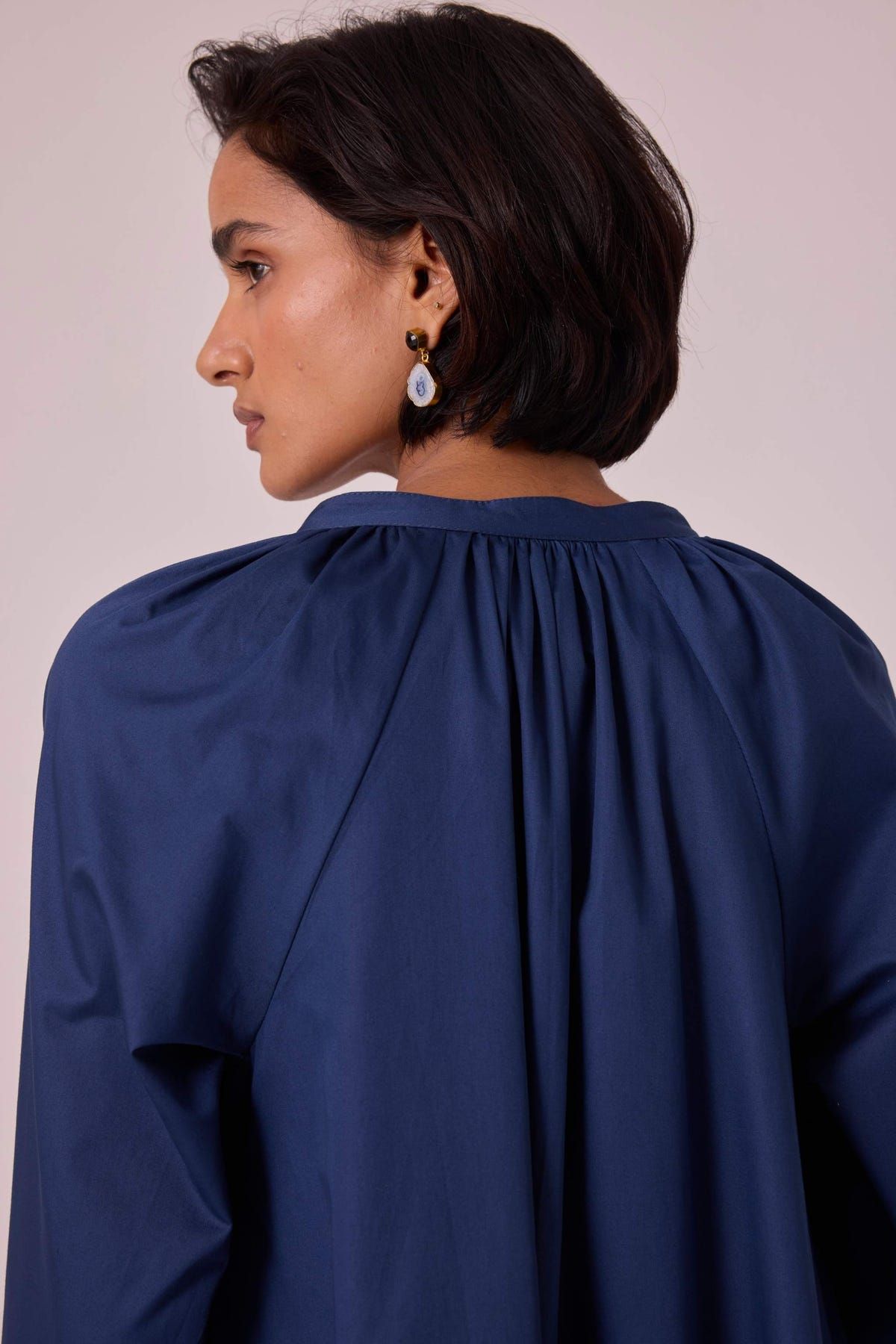 Woodstock Blue Tent Dress - image 10