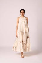 Naiara Zodiac Print Maxi Dress view 1
