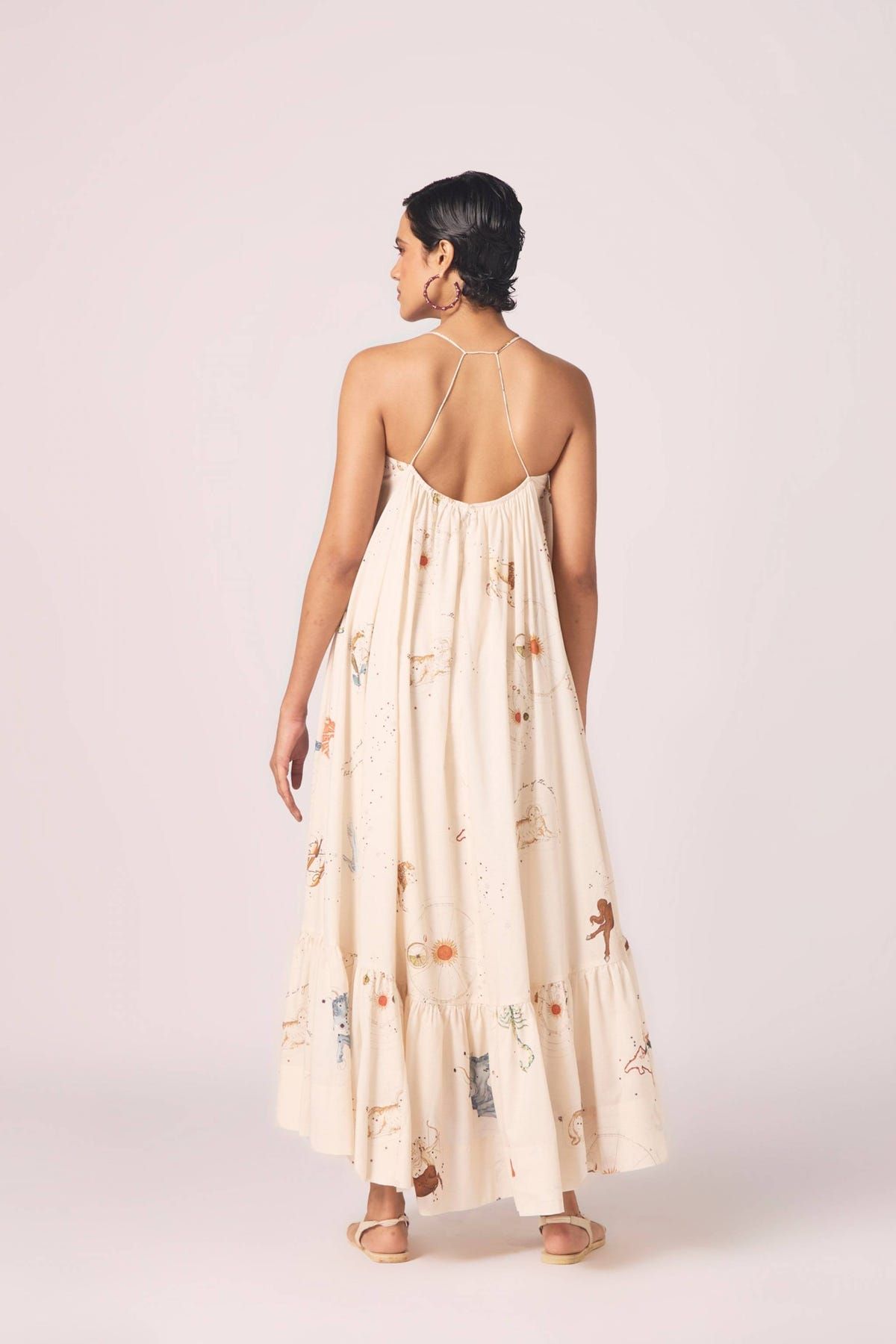 Naiara Zodiac Print Maxi Dress - image 13