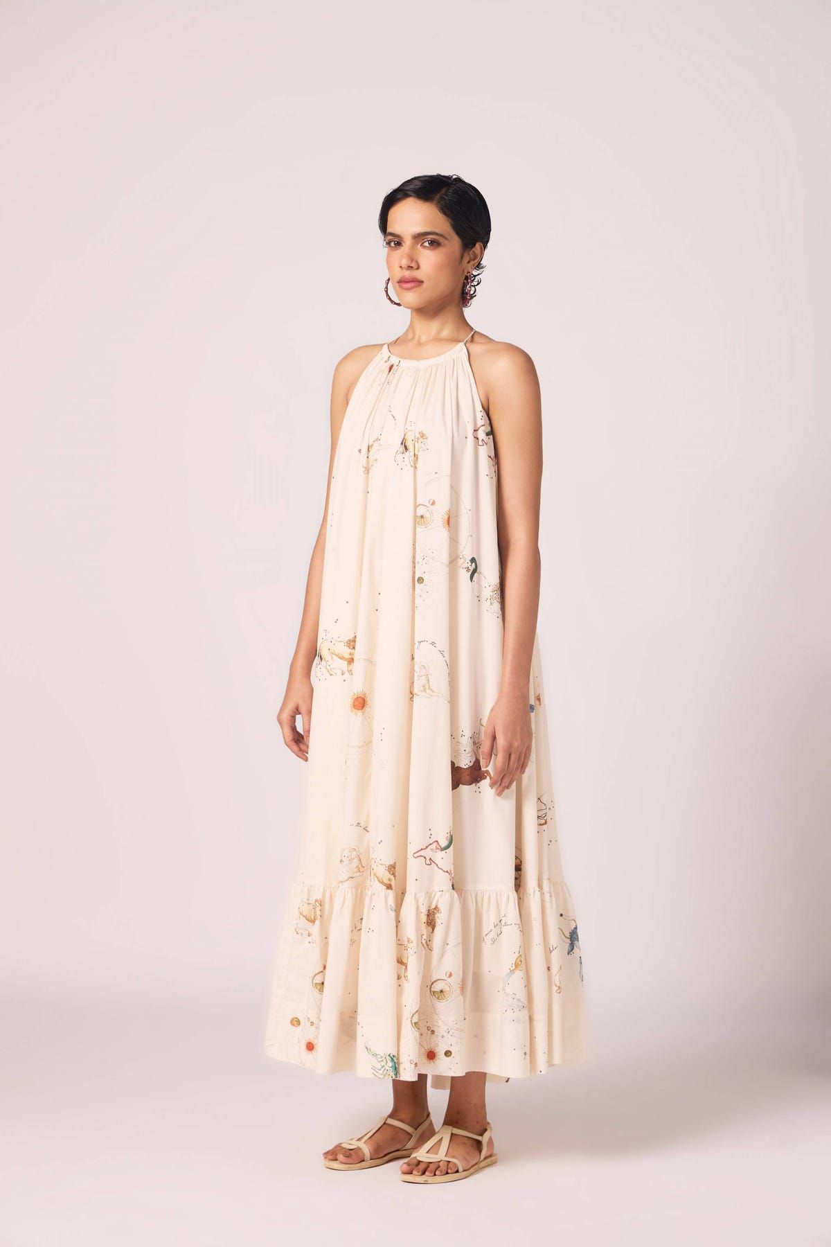 Naiara Zodiac Print Maxi Dress - image 3