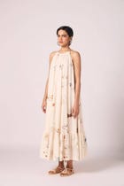 Naiara Zodiac Print Maxi Dress view 3