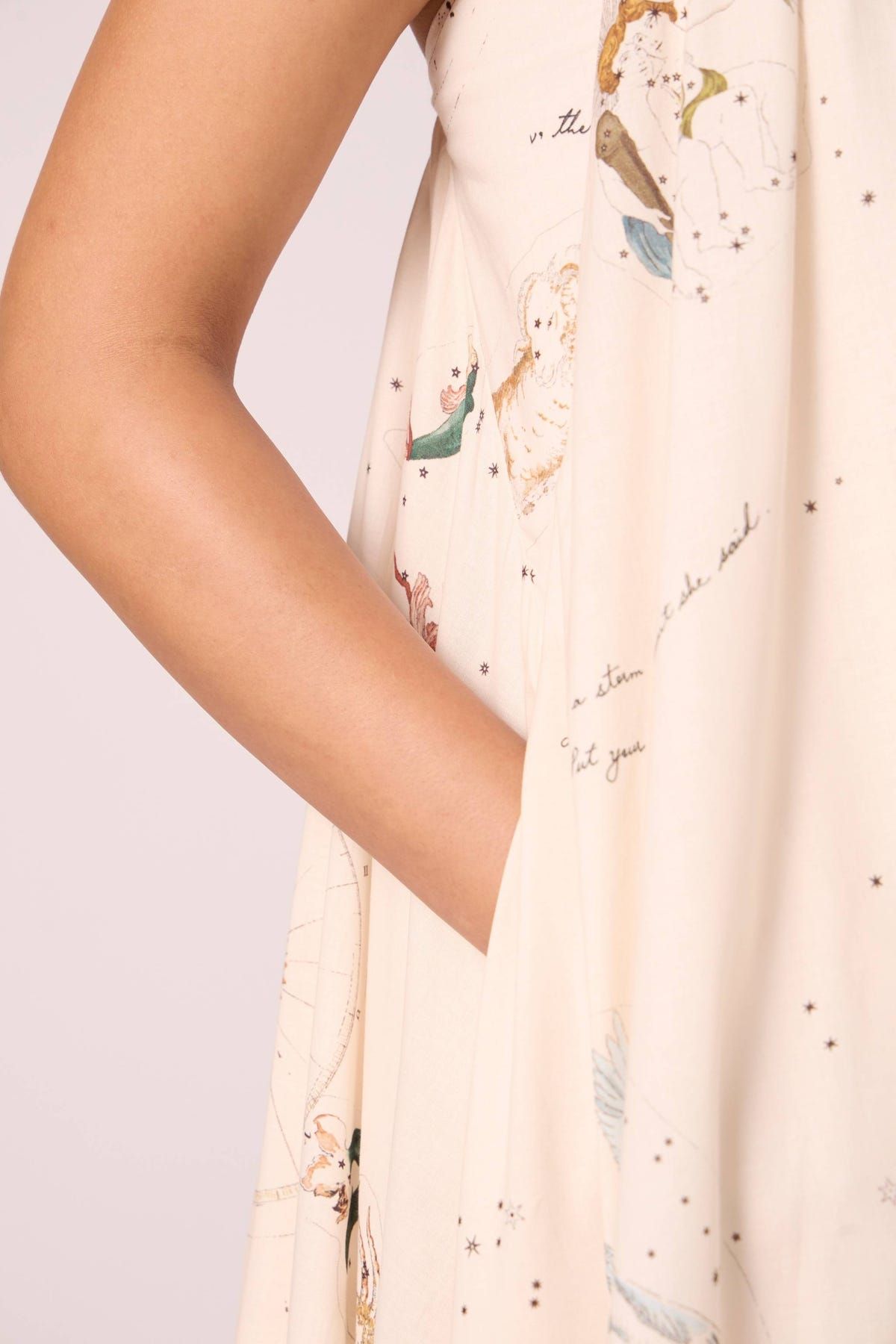 Naiara Zodiac Print Maxi Dress - image 7