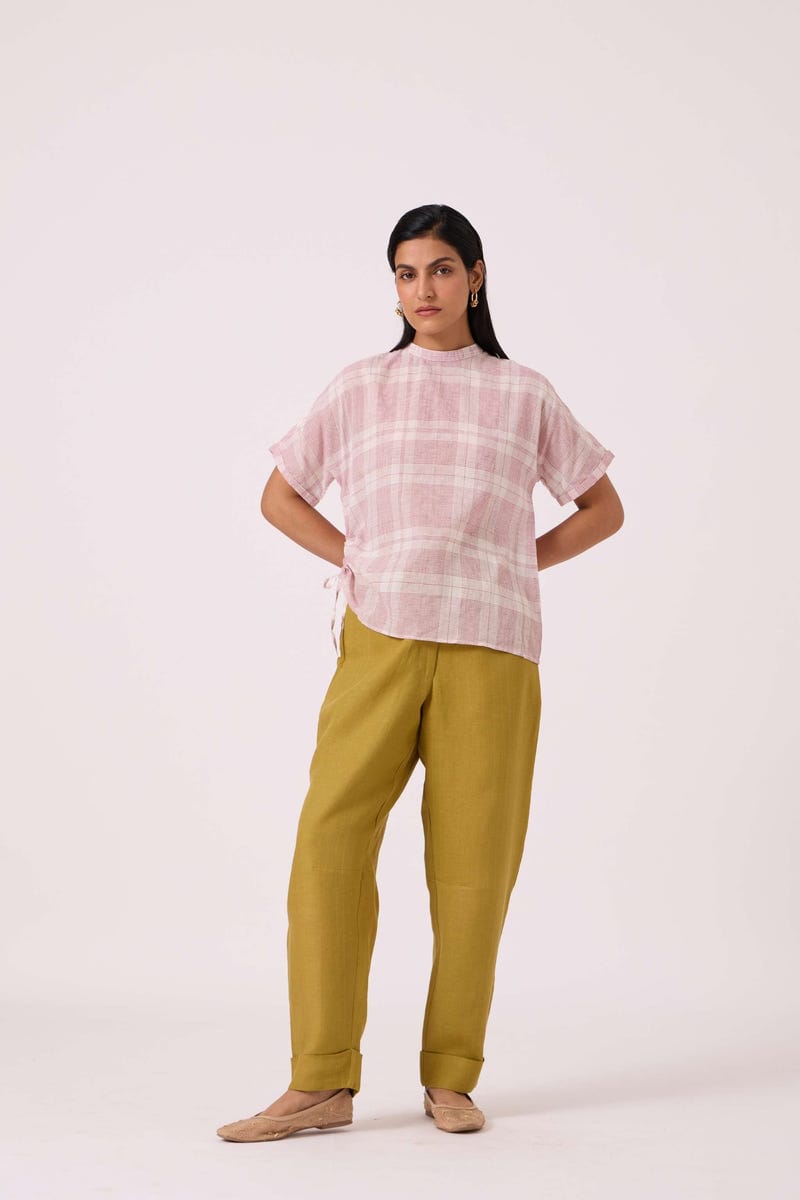 Pip Olive Linen Pants