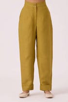 Pip Olive Linen Pants view 2