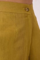 Pip Olive Linen Pants view 4