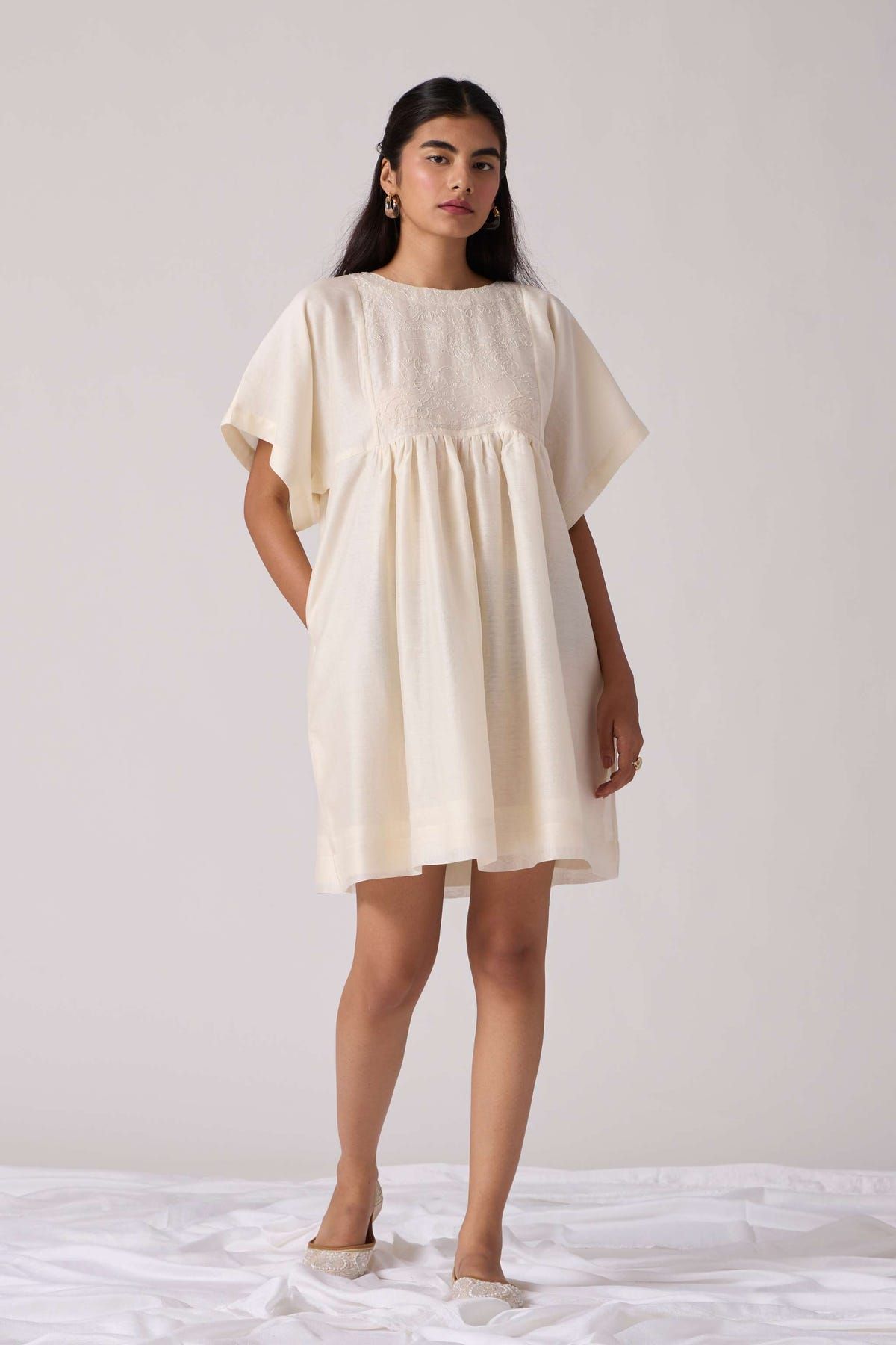 Yara - Ivory Dress - image 2