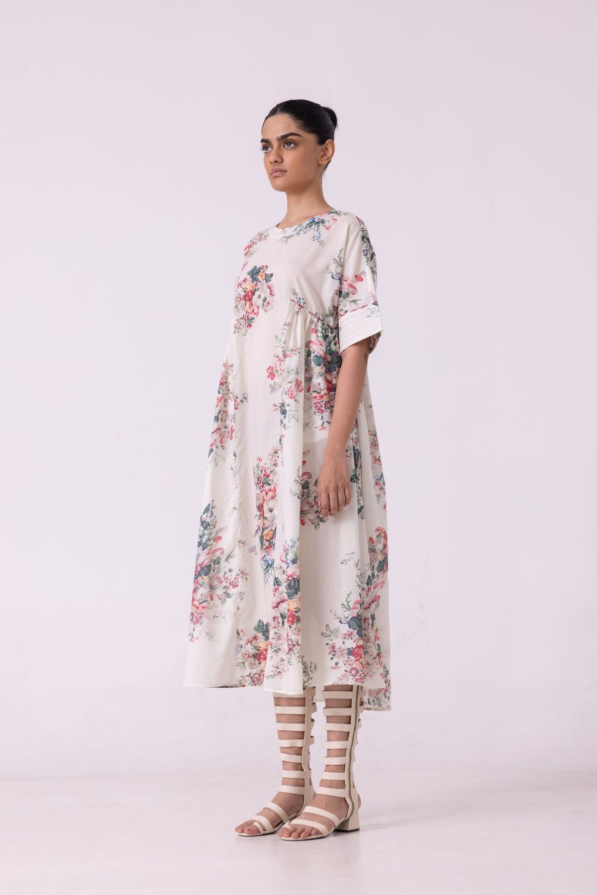 Lily Floral Printed Dress - image 2