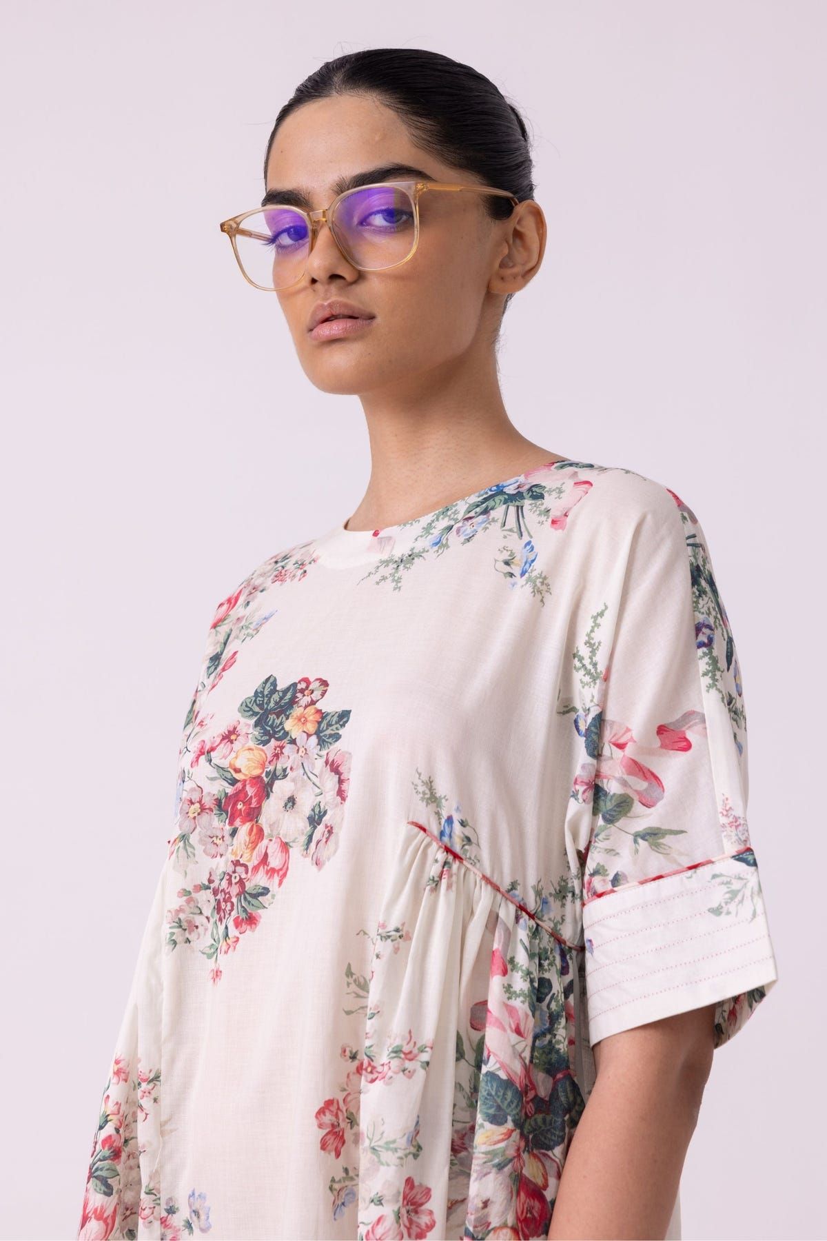 Lily Floral Printed Dress - image 8