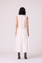 Fyodor Red Stripe Maxi Dress view 12